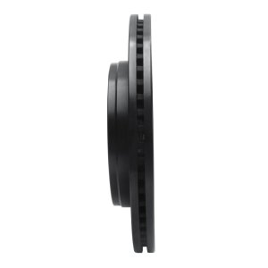 Jeep J8 Brake Rotor (1) - Front Right - R1 Concepts - Drilled & Slotted - Black - `08-`12